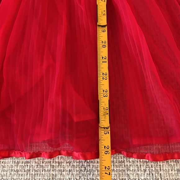 Vintage Adonna 80s Red Chemise Babydoll Nightie - Picture 7 of 9